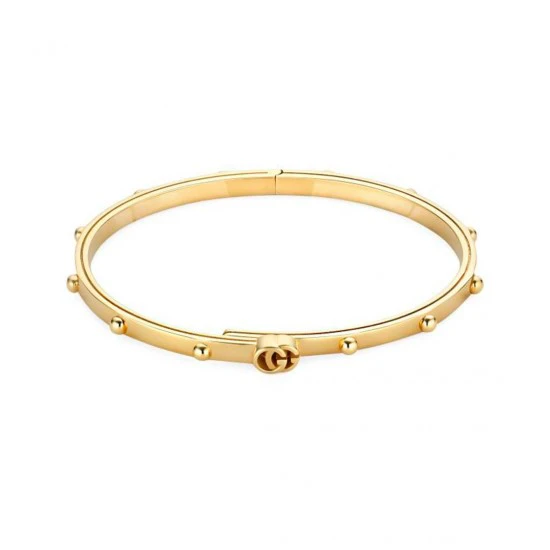 GUCCI BRACCIALE RIGIDO RUNNING G ORO GIALLO