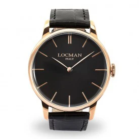 Rosas 1945 LOCMAN OROLOGIO 1960 SOLO TEMPO AL QUARZO ROSE GOLD