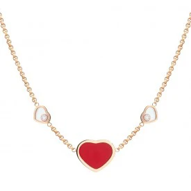 Rosas 1945 CHOPARD COLLANA HAPPY HEARTS