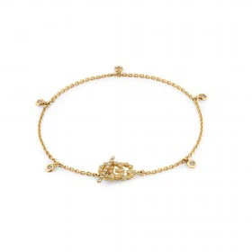 Rosas 1945 GUCCI Bracciale GG Running in oro giallo e diamanti